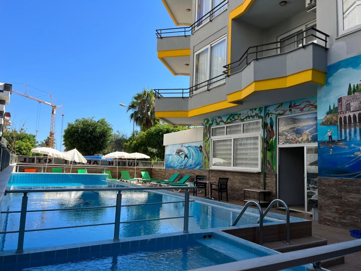 Alanya Queen Apart Otel Exterior foto
